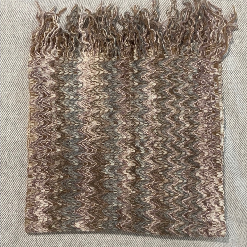 Missoni Chevron Knit Scarf